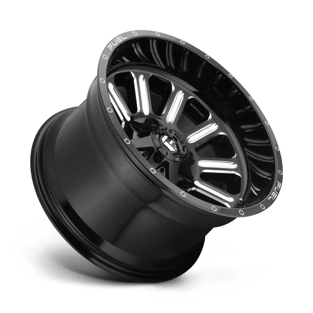 Fuel Wheels | HARDLINE | GLOSS BLACK MILLED