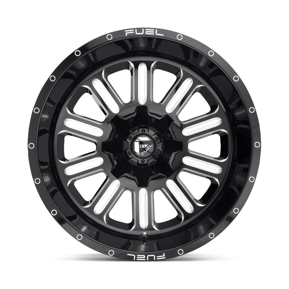 Fuel Wheels | HARDLINE | GLOSS BLACK MILLED