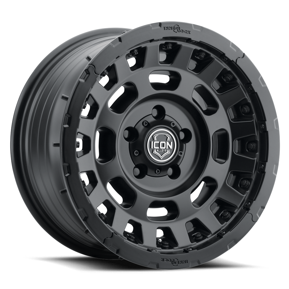 ICON ALLOYS | Hammer Pro | Satin Black / Silver Machined / Charcoal