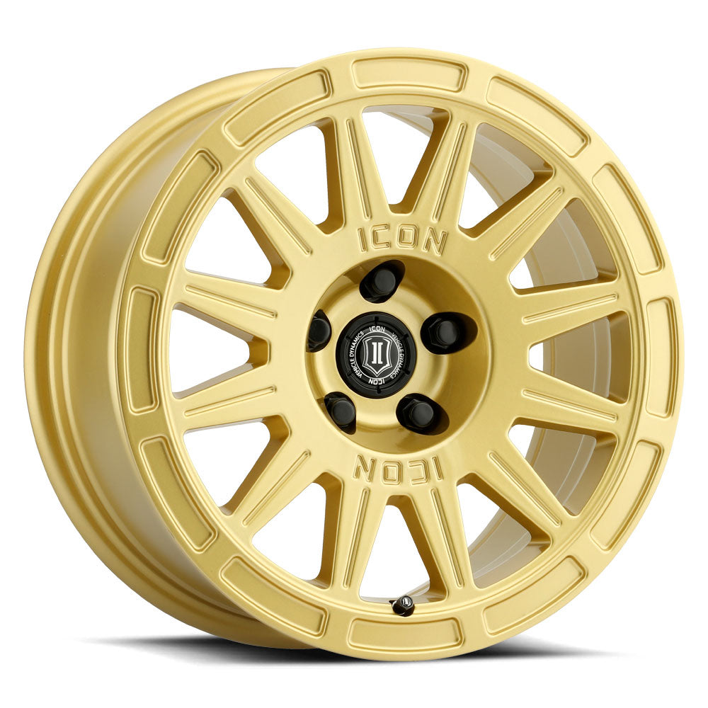 Ricochet | 17" Wheel Gloss Gold Display 