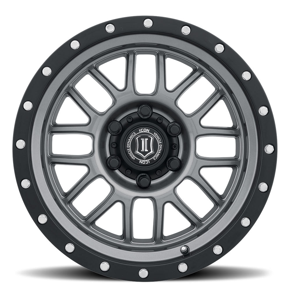 ICON ALLOYS | Alpha / Gunmetal with Black Ring