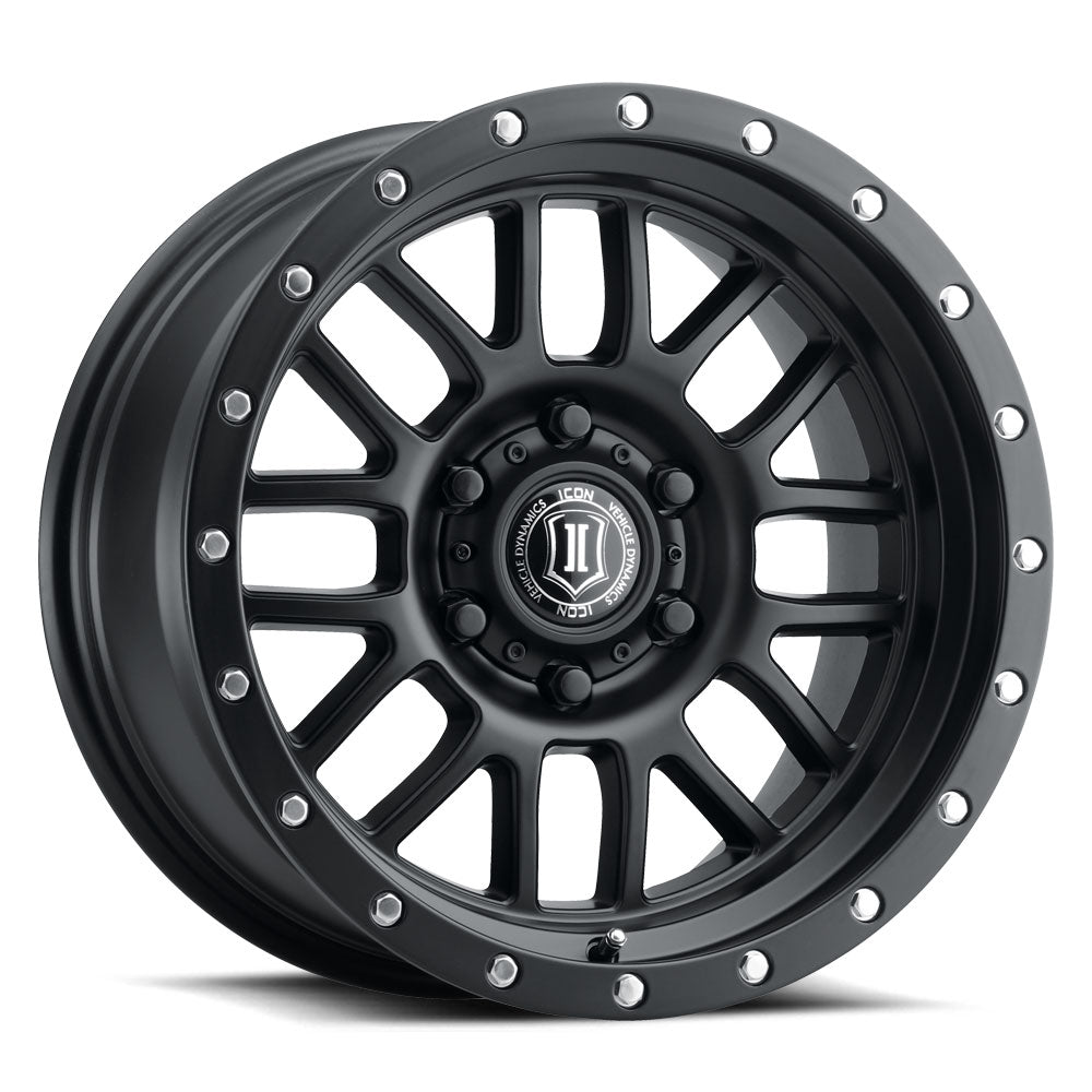 ICON ALLOYS | Alpha / Black with Black Ring