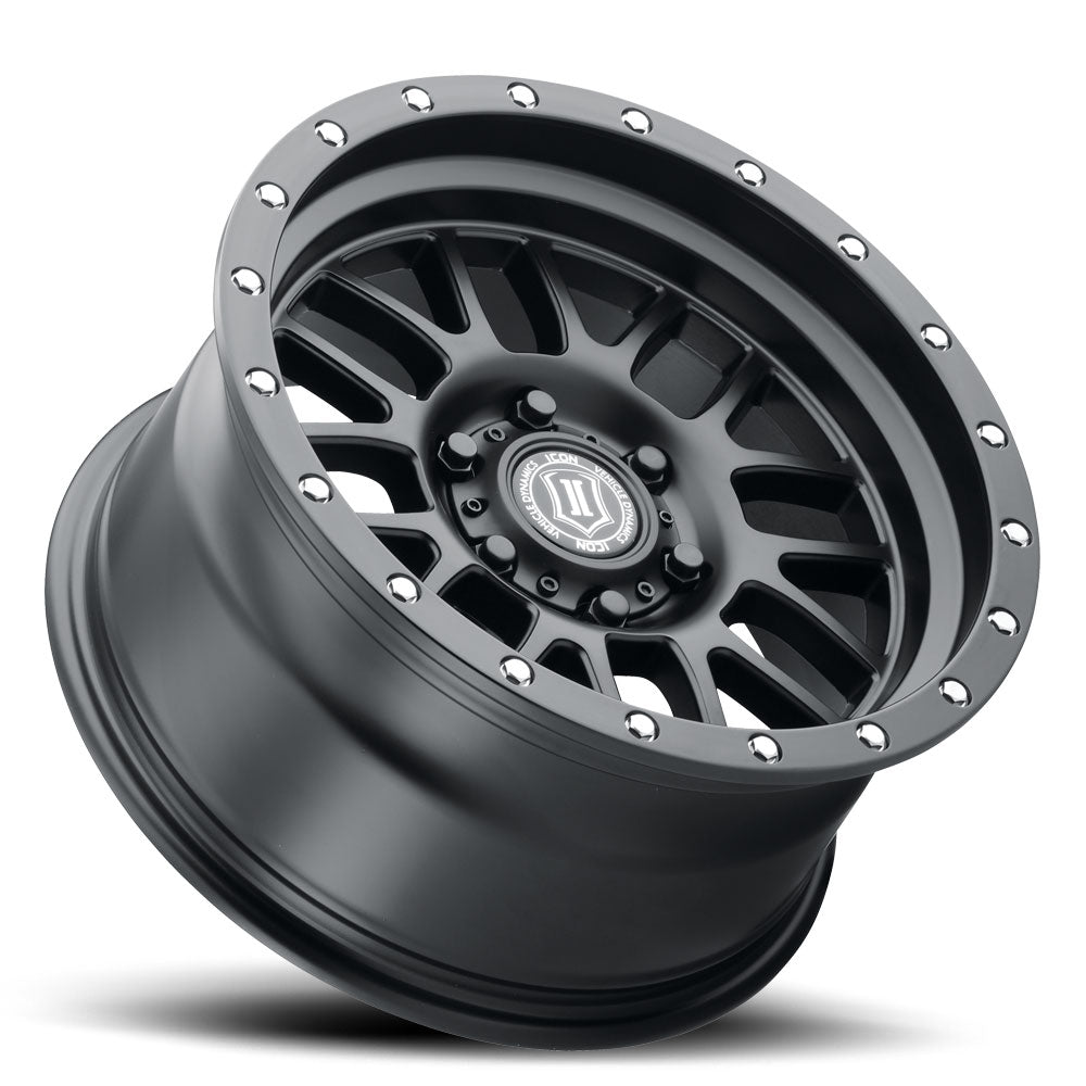 ICON ALLOYS | Alpha / Black with Black Ring