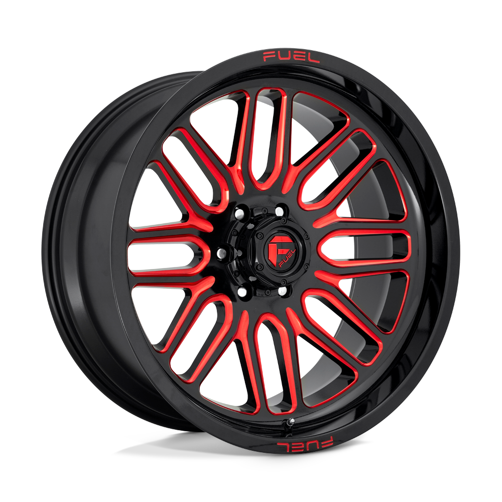 Fuel Wheels | IGNITE | GLOSS BLACK RED TINTED CLEAR