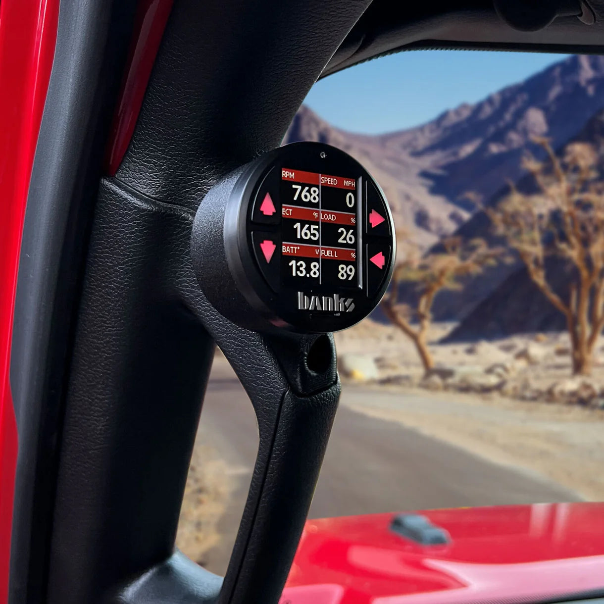 2018-2023 Jeep JL and 2020-2023 Gladiator Upper iDash Stealth Pod Mount