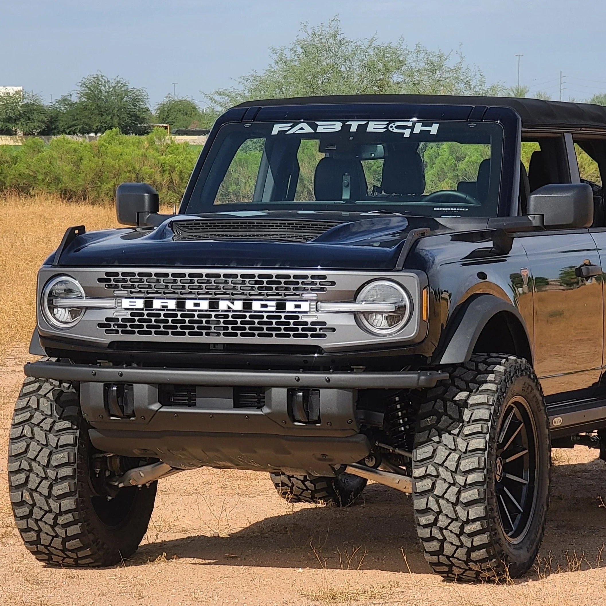 Advanced Fiberglass Concepts Ford Bronco Fiberglass Air Hood