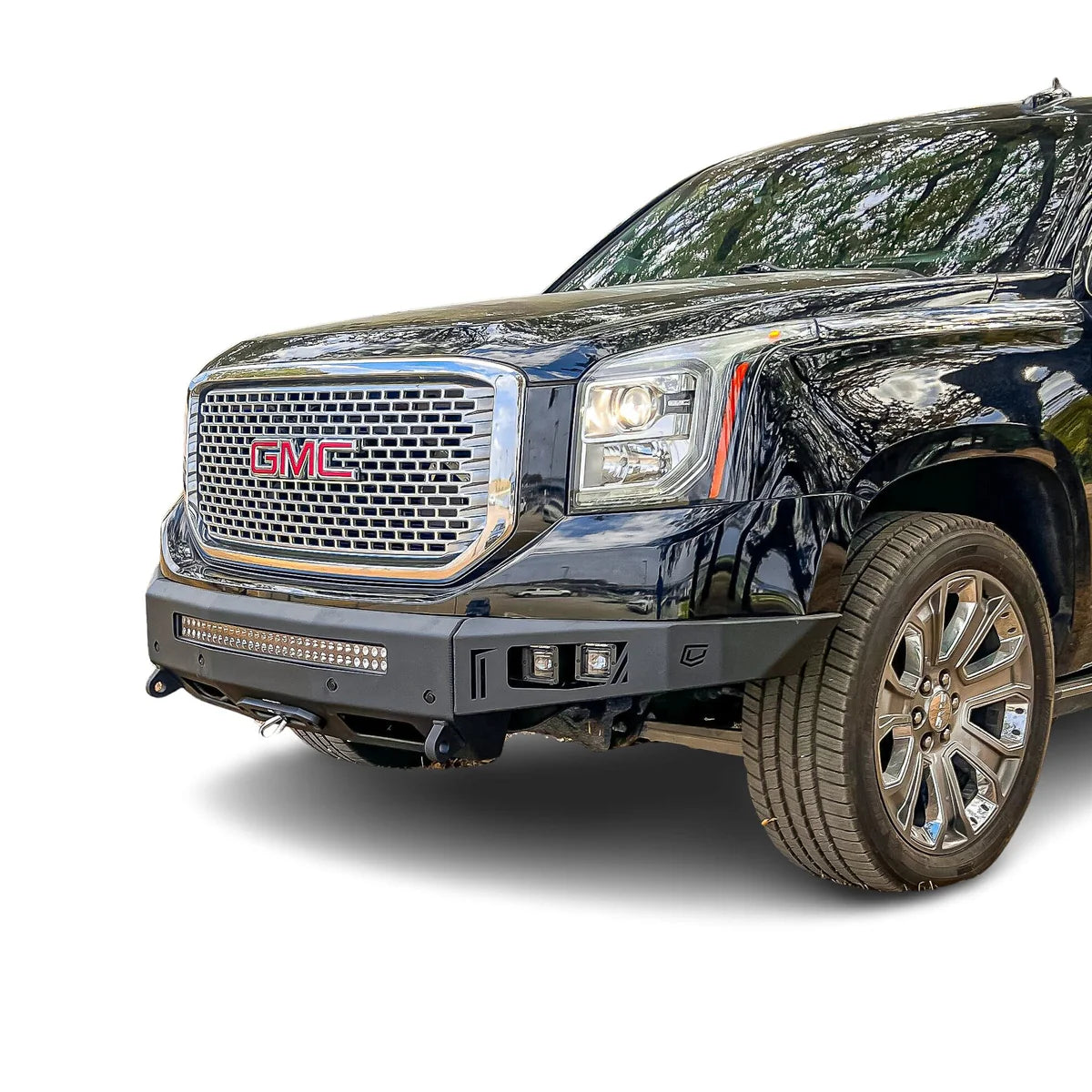 2015-2020 CHEVY-GM TAHOE/SUBURBAN/YUKON OCTANE FRONT WINCH BUMPER Front View