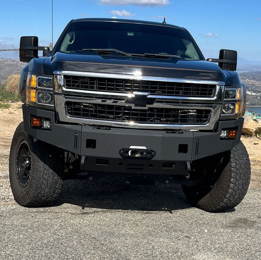 2007.5-2010 CHEVY SILVERADO 2500/3500 OCTANE WINCH BUMPER