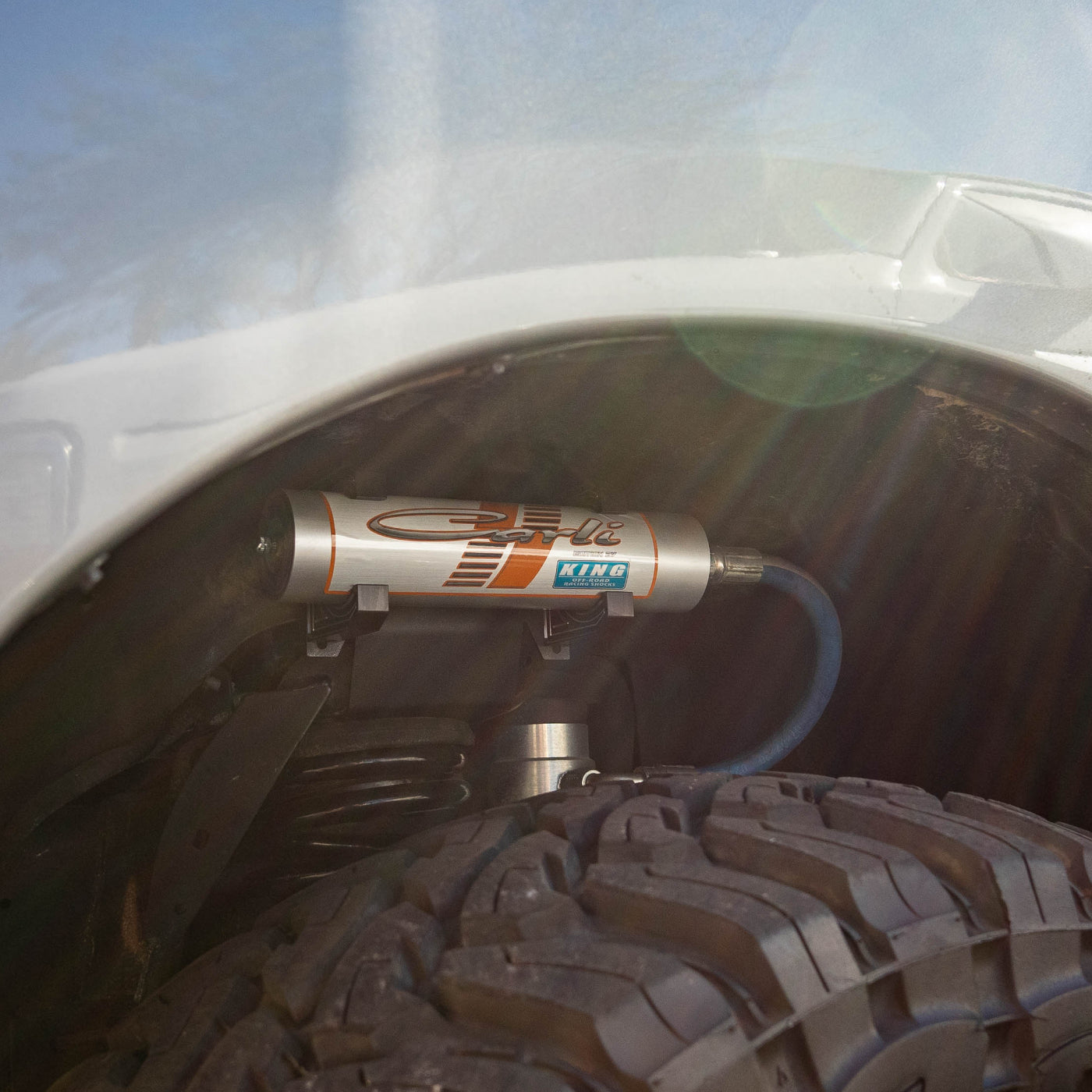 SDHQ Built '14-25 Ram 2500/3500 Billet Reservoir Mounting Kit installed 