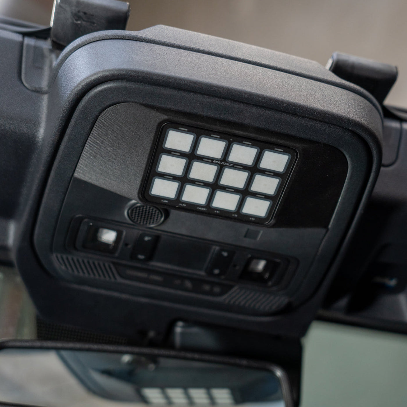 2021-2024 Ford Bronco SDHQ Built Overhead Switch Pros Keypad Mount installed 