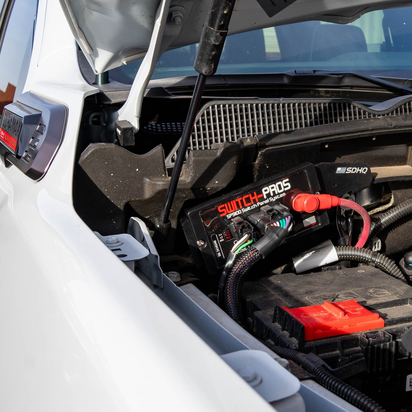 '20-26 Chevy/GMC 2500/3500 Switch Pros Power Module Mount installed 