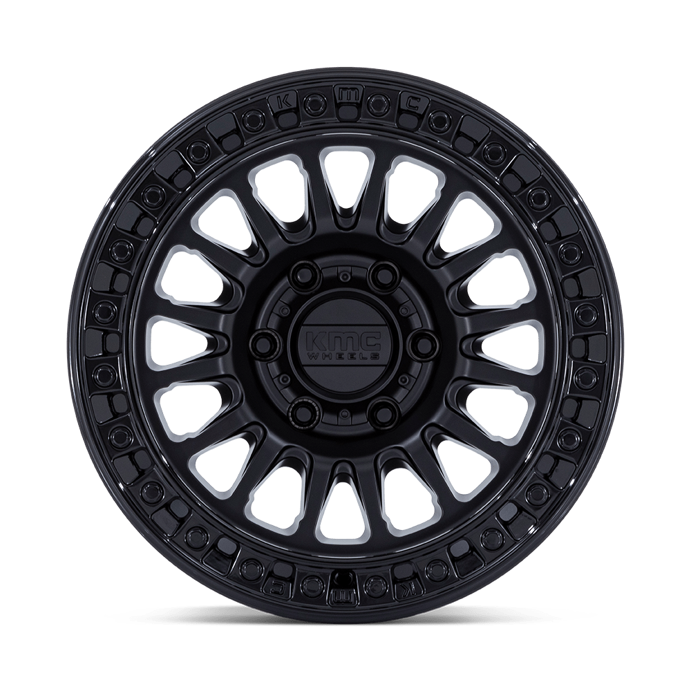 KMC WHEELS | IMS MATTE BLACK W/GLOSS BLACK LIP | MATTE BRONZE W/GLOSS BLACK LIP