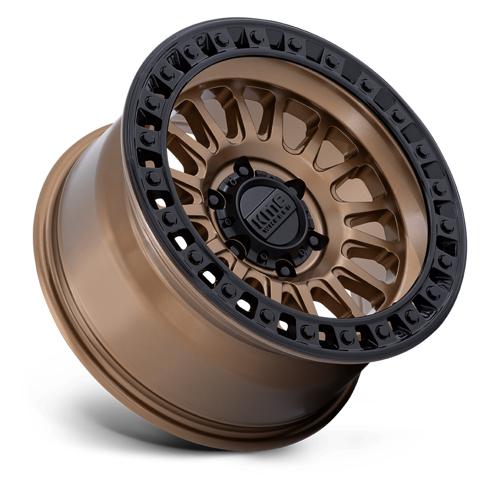 KMC WHEELS | IMS MATTE BLACK W/GLOSS BLACK LIP | MATTE BRONZE W/GLOSS BLACK LIP