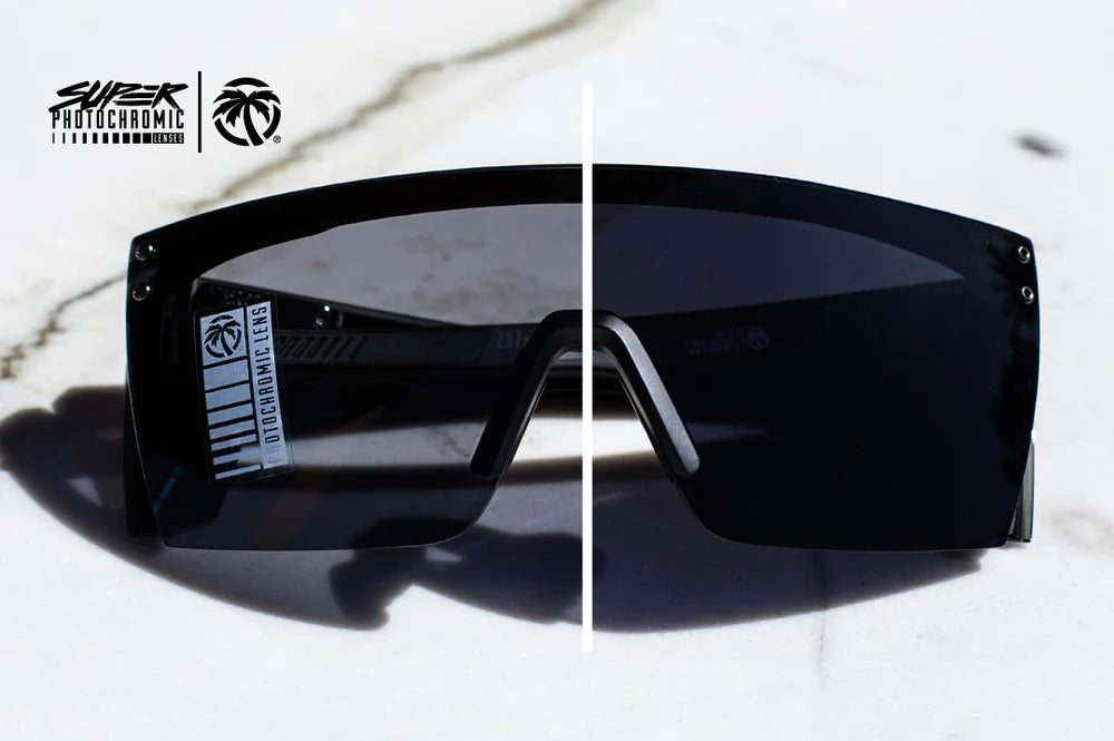 Performance Lazer Face Sunglasses: SUPER Photochromic Lens Z87+ | Black Frame
