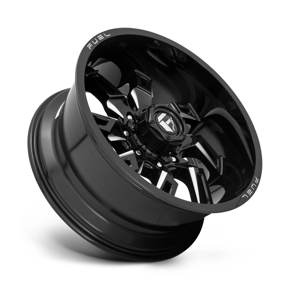 Fuel Wheels | LOCKDOWN | GLOSS BLACK MILLED