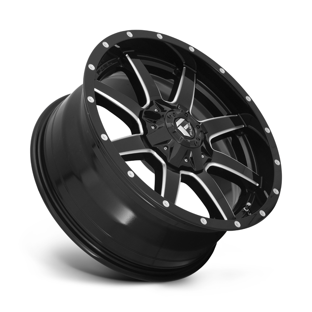 Fuel Wheels | MAVERICK | GLOSS BLACK MILLED