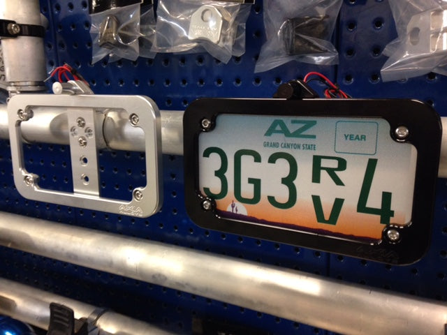 Cage Mounted LED License Plate Frame