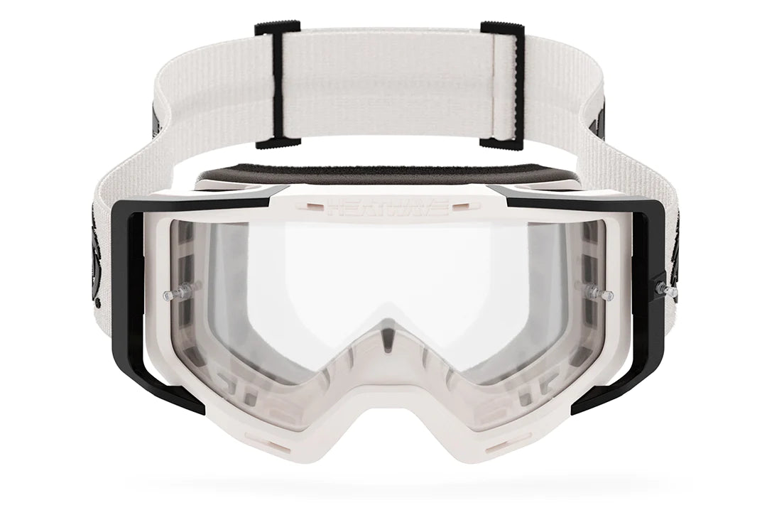 MXG-250 MOTORSPORT GOGGLE - BILLBOARD ICON WHITE