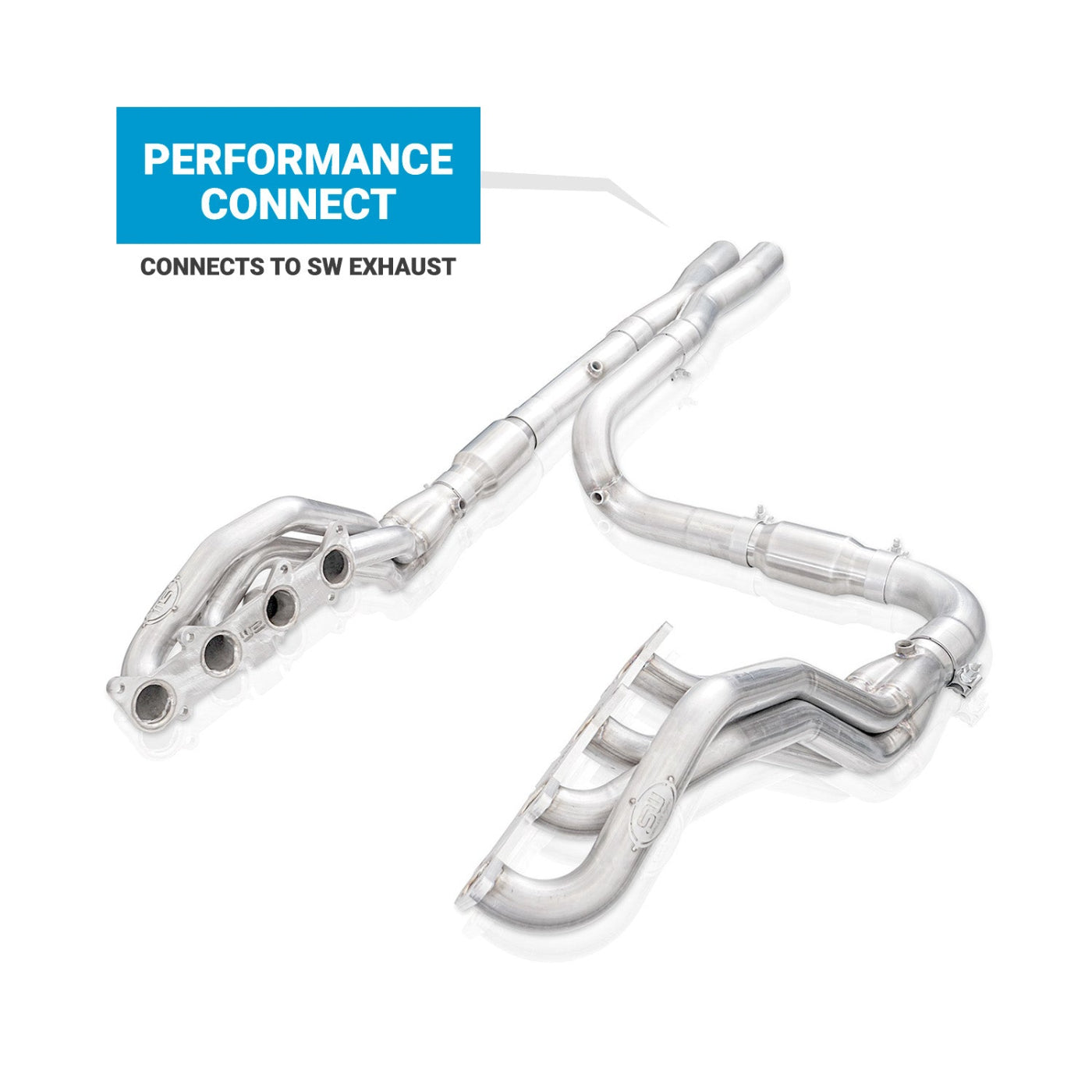2015-23 F-150 5.0L Long Tube Header Kit Performance Connect Front View