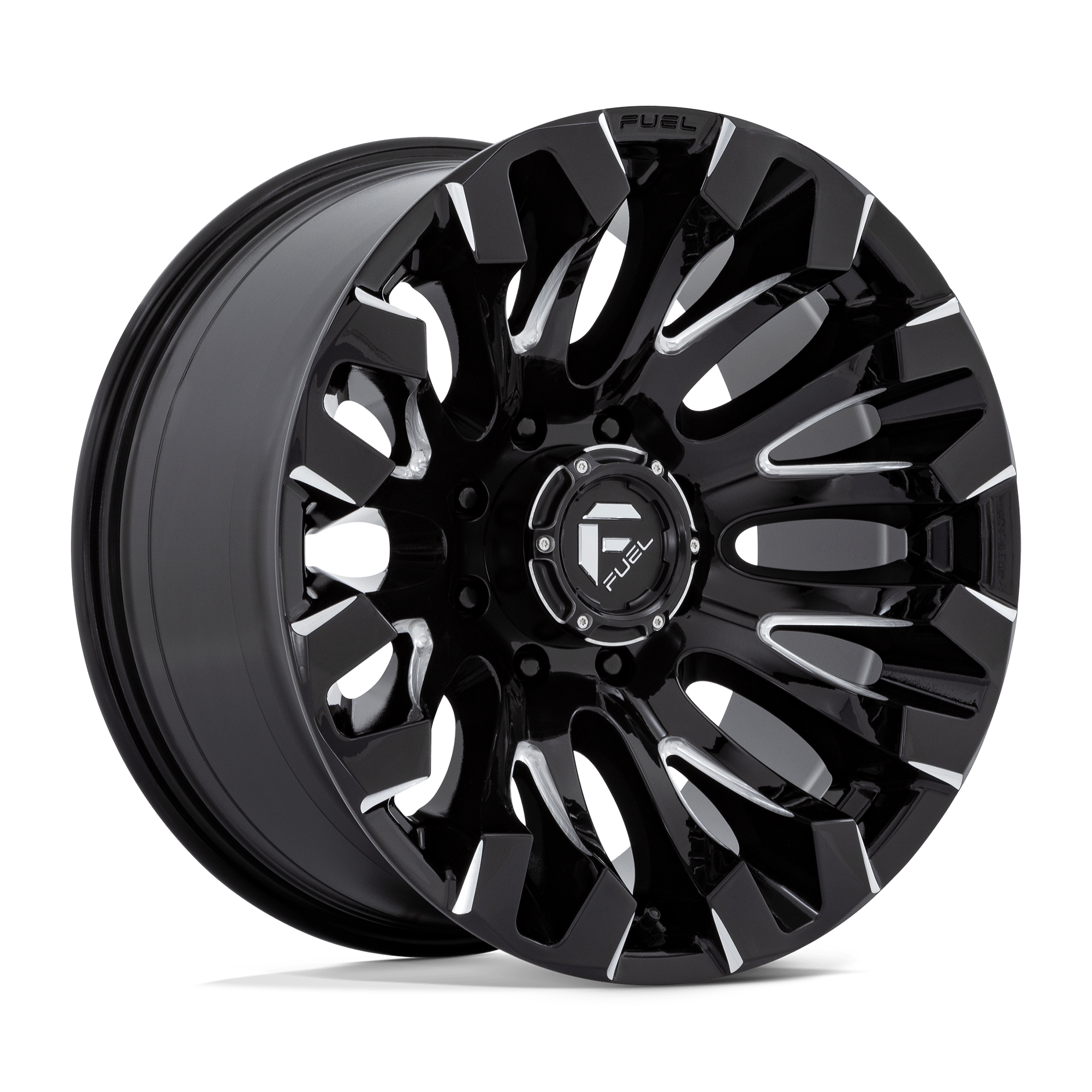Fuel Wheels | QUAKE | GLOSS BLACK MILLED