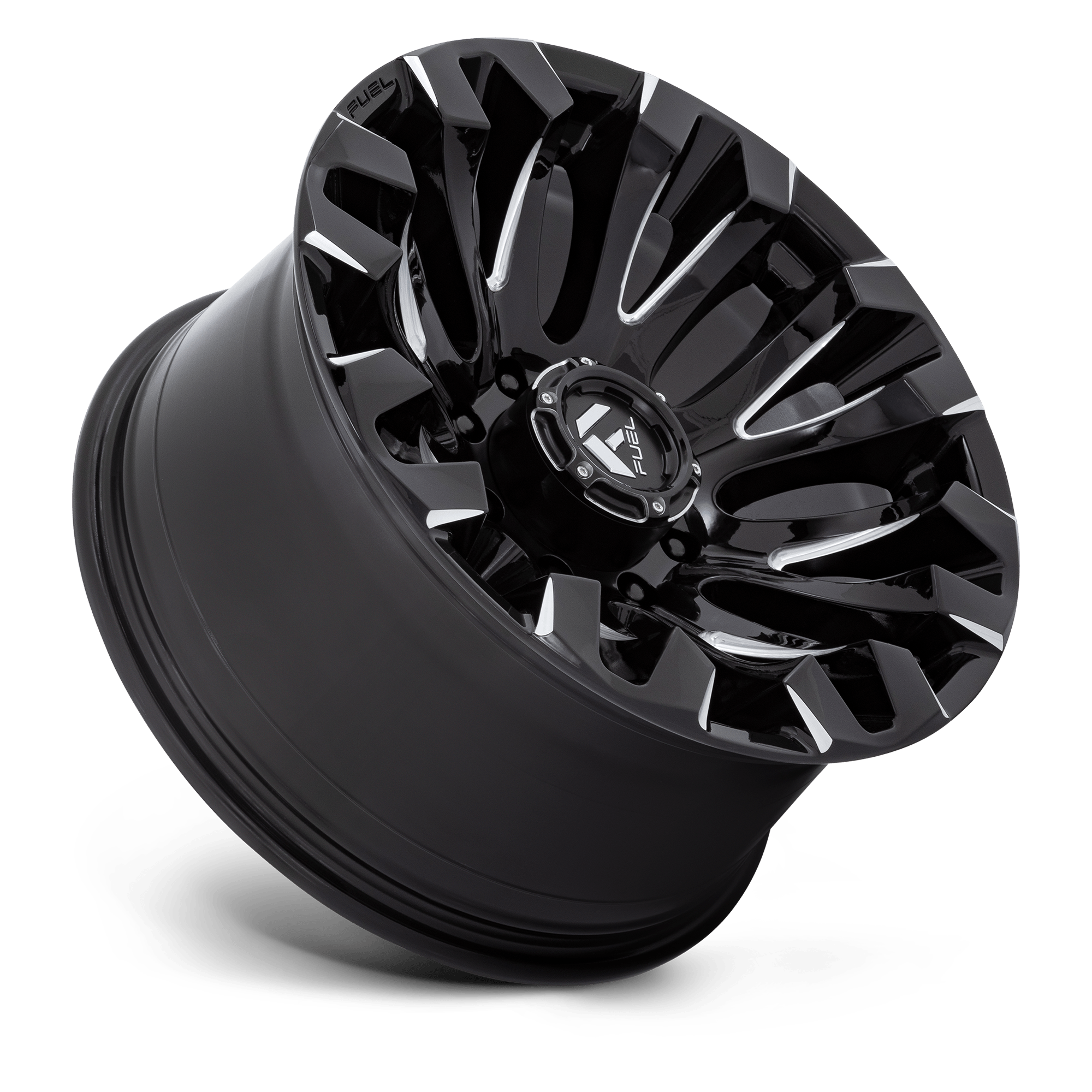 Fuel Wheels | QUAKE | GLOSS BLACK MILLED
