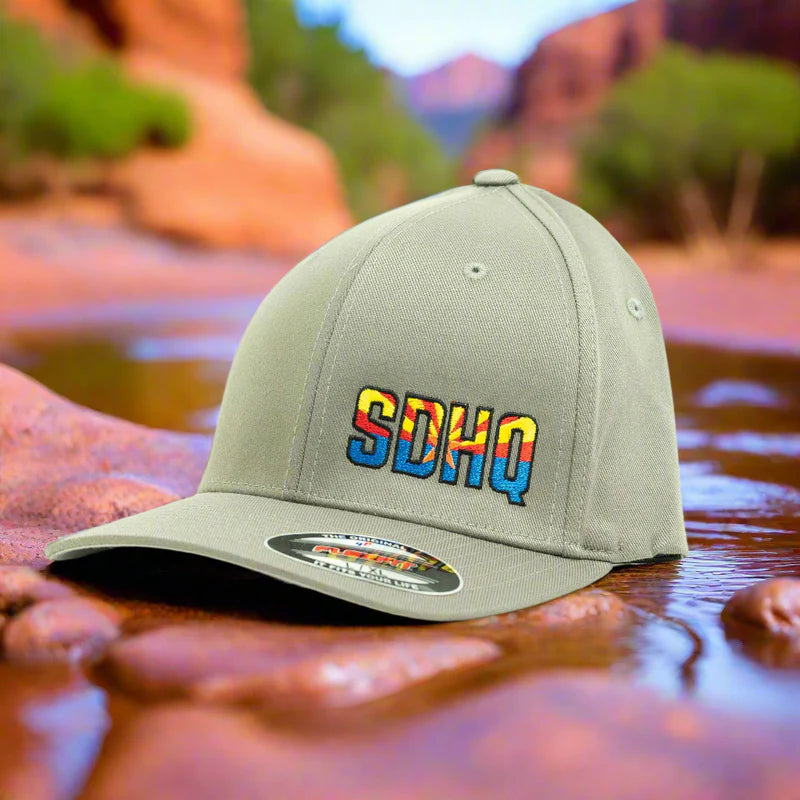 SDHQ Arizona Gray Flex Fit Hat