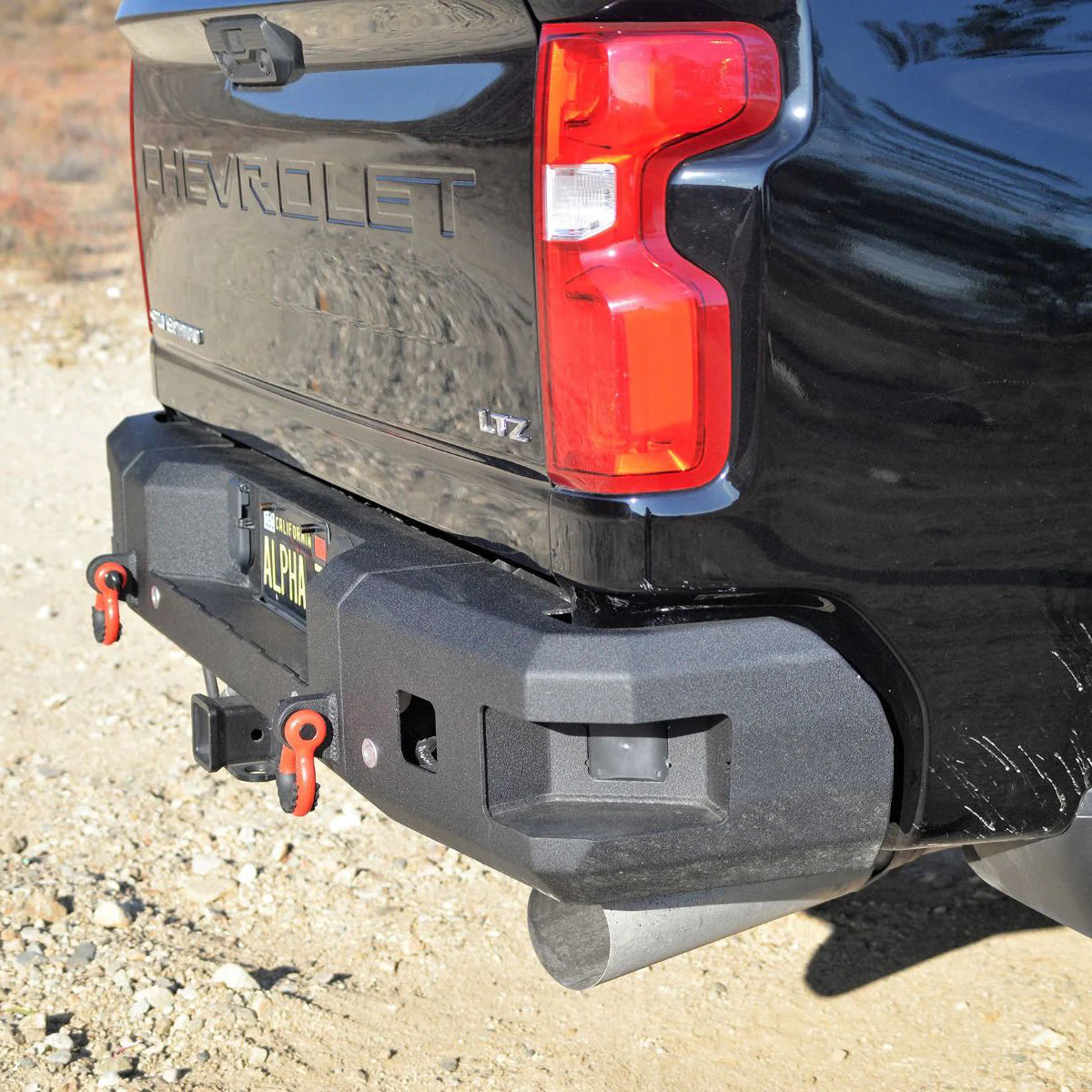 2020-2025 CHEVY SILVERADO 2500/3500 ATTITUDE REAR BUMPER Front View