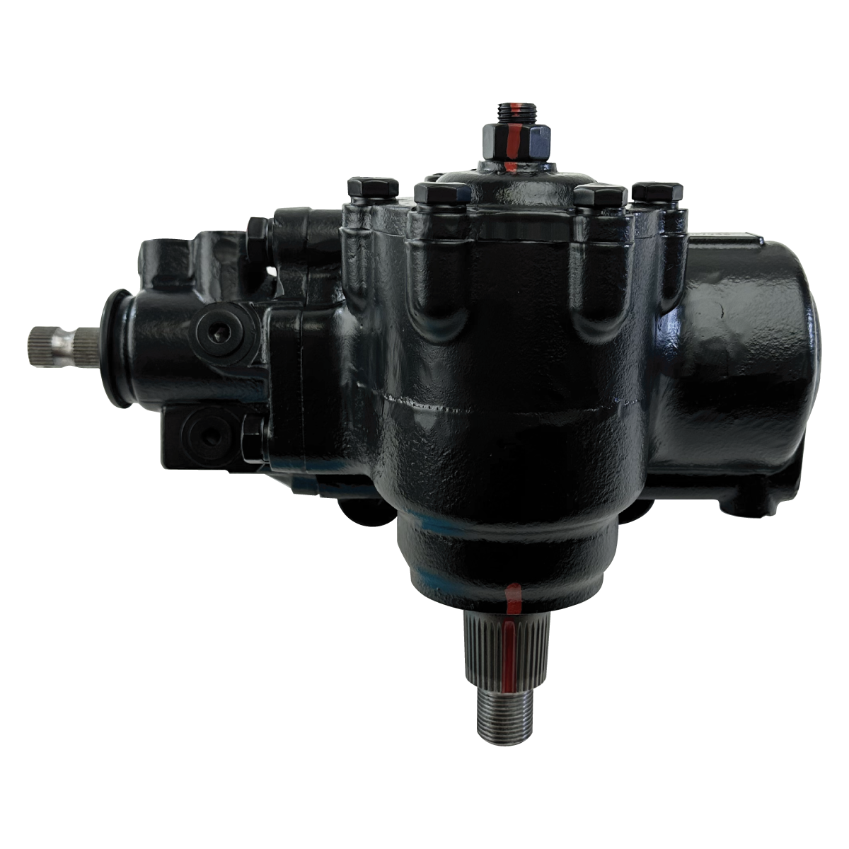 BIG BORE XD Steering Gear Box for 1999-2005 Ford F250/F350 Super Duty/Excursion Front View