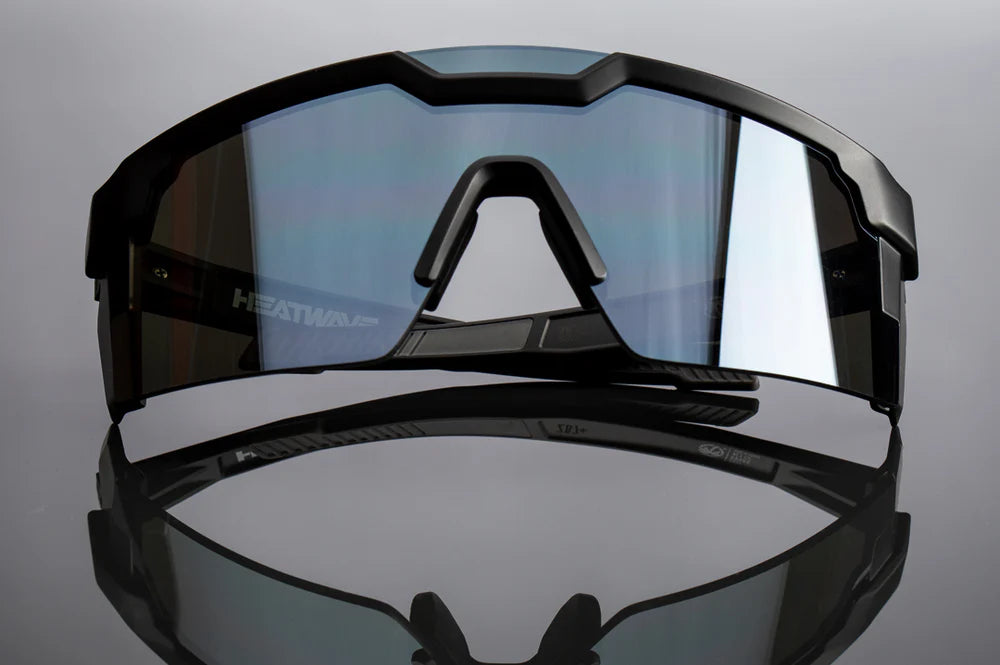 Future Tech | Black Frame - Silver Polarized Lens