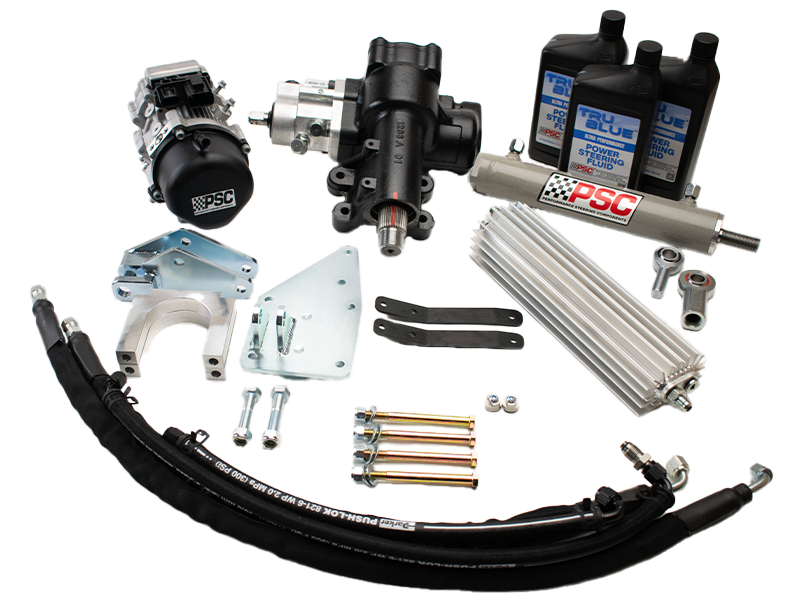 '21-24 Jeep 392 PSC Cylinder Assist™ EHPS Steering Kit w/ 6.75" Axle Stroke