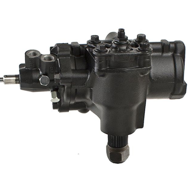 BIG BORE XD Cylinder Assist Steering Gearbox for '11-24 Ford F250/F350 Front View