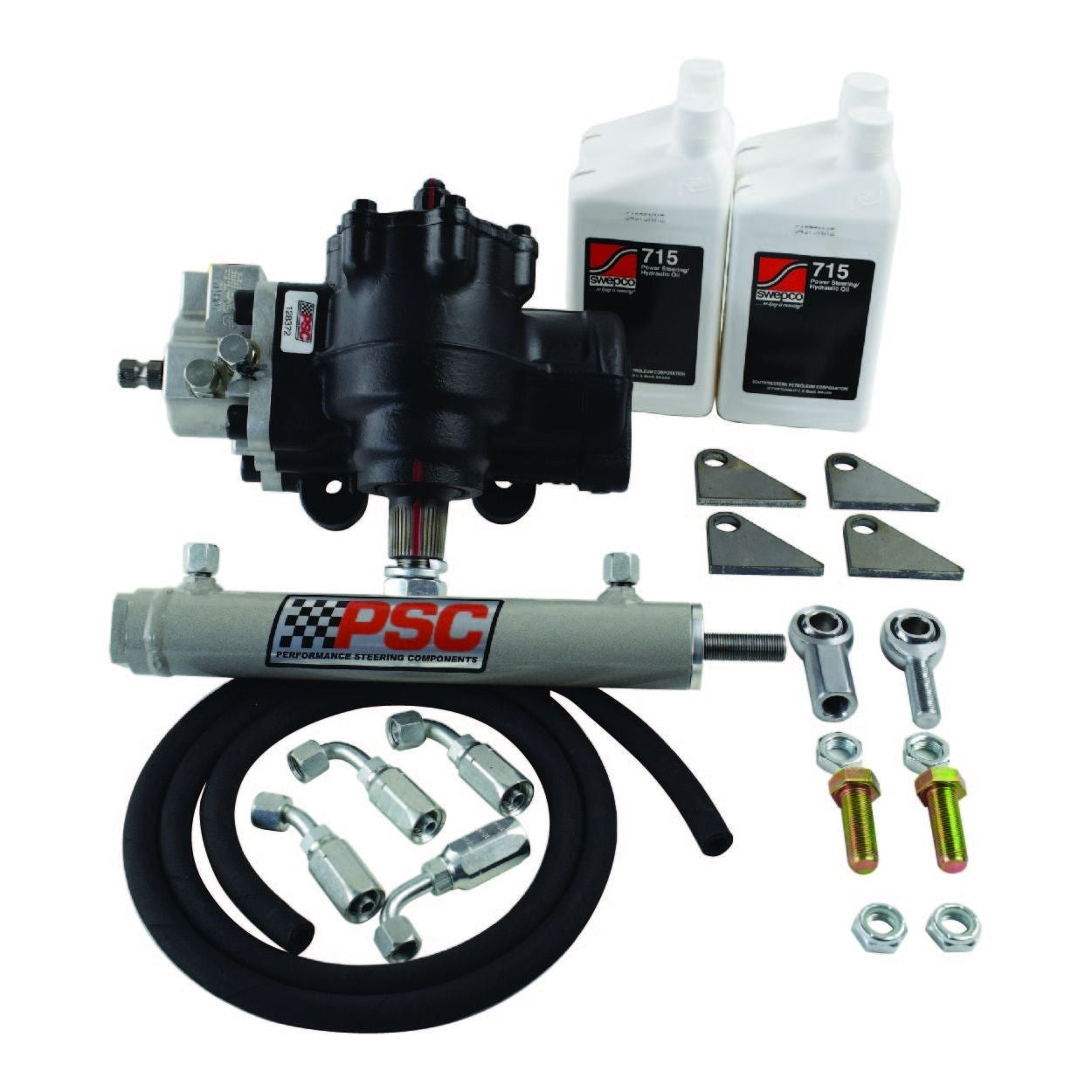 '03-08 Ram 2500/3500/4000 BIG BORE XD Cylinder Assist Kit (Weld On) Front View