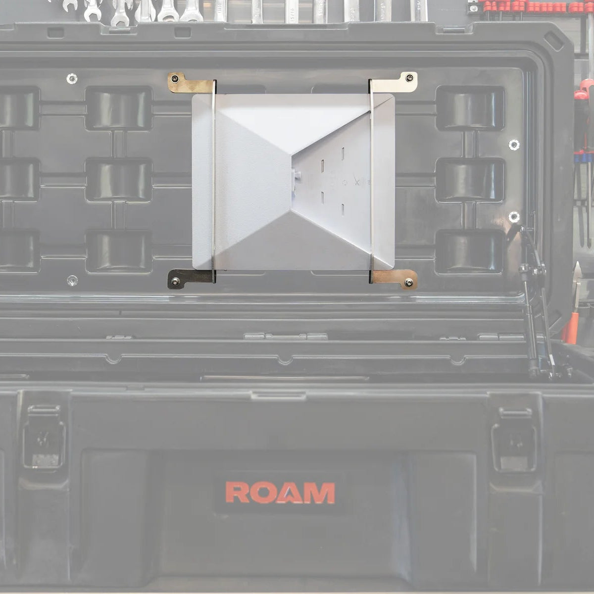 Starlink Mini Rugged Case Mounts Front View Black