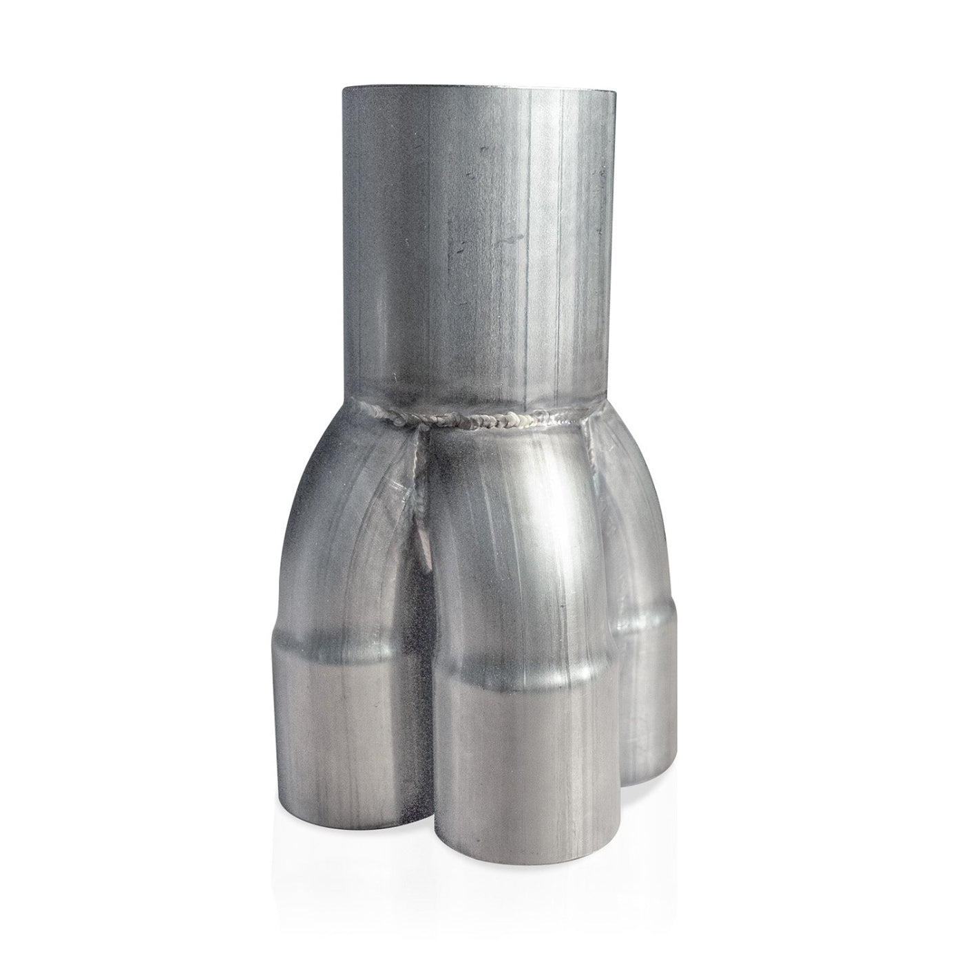 Four-Way Short Merge Collectors Front View