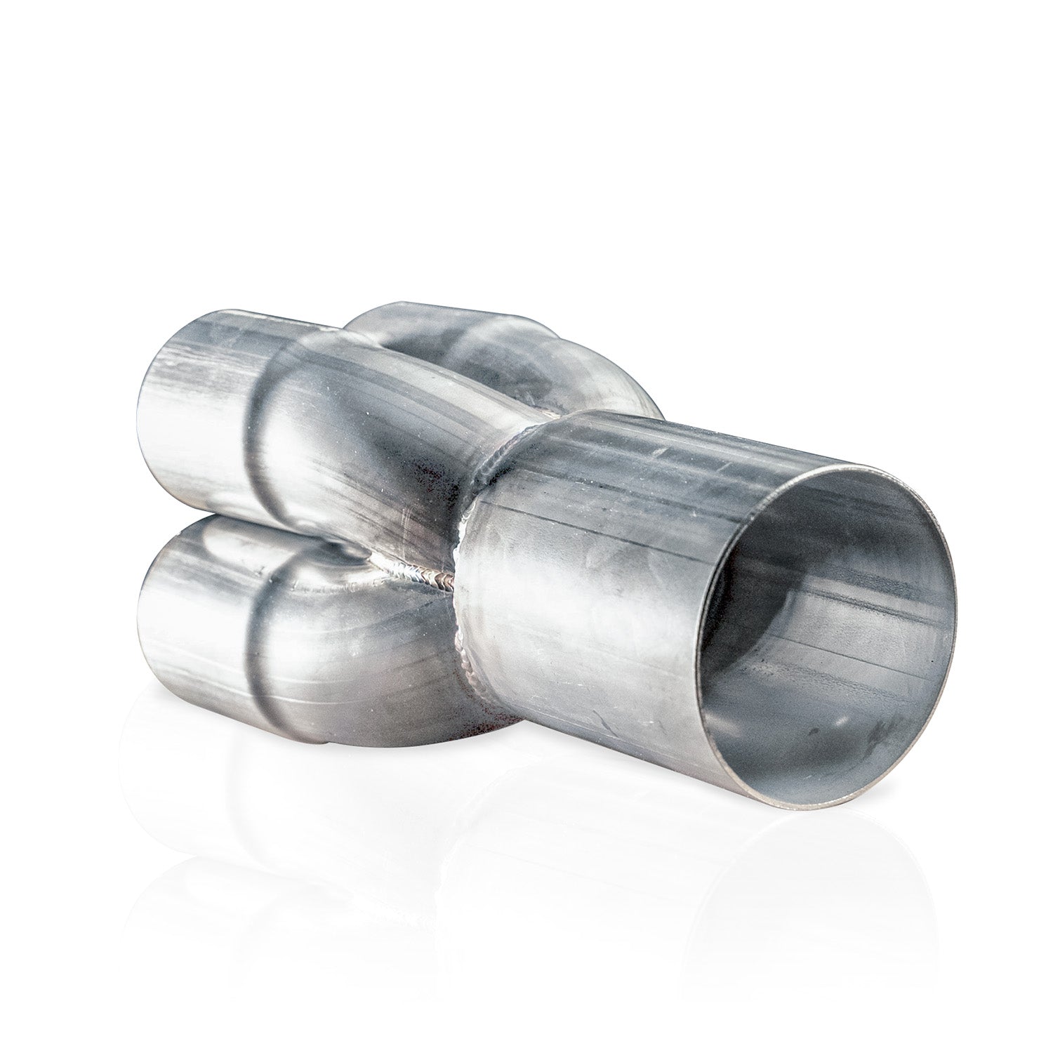 Four-Way Short Merge Collectors Front View