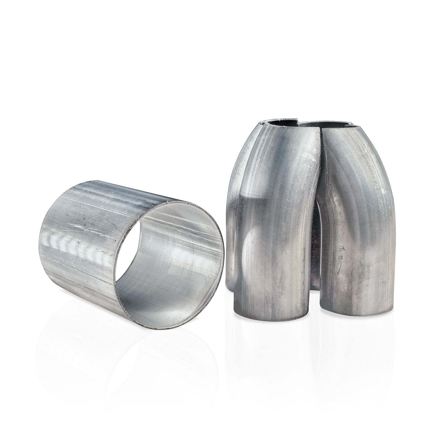 Four-Way Short Merge Collectors Front View