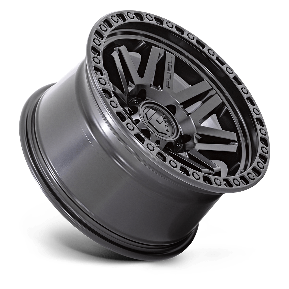 Fuel Wheels | SYNDICATE Front View Black