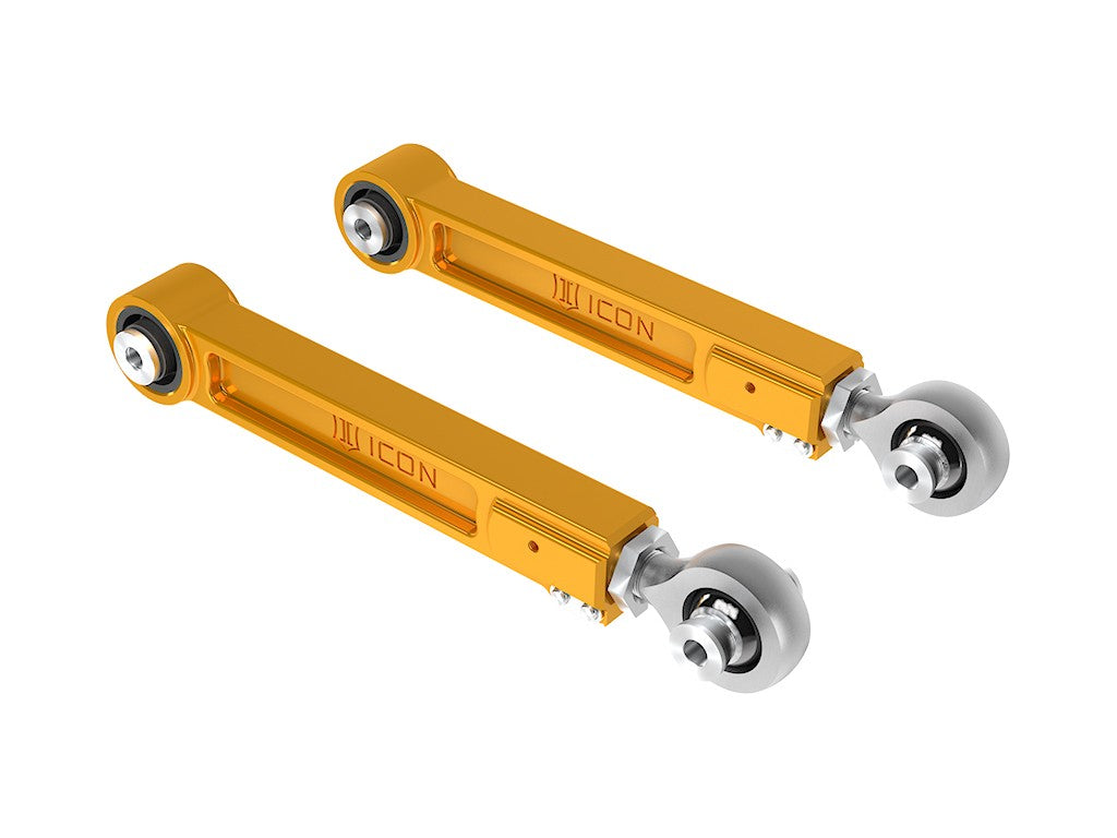 Billet Aluminum Upper and Lower Rear Link Kit - Anodized Gold