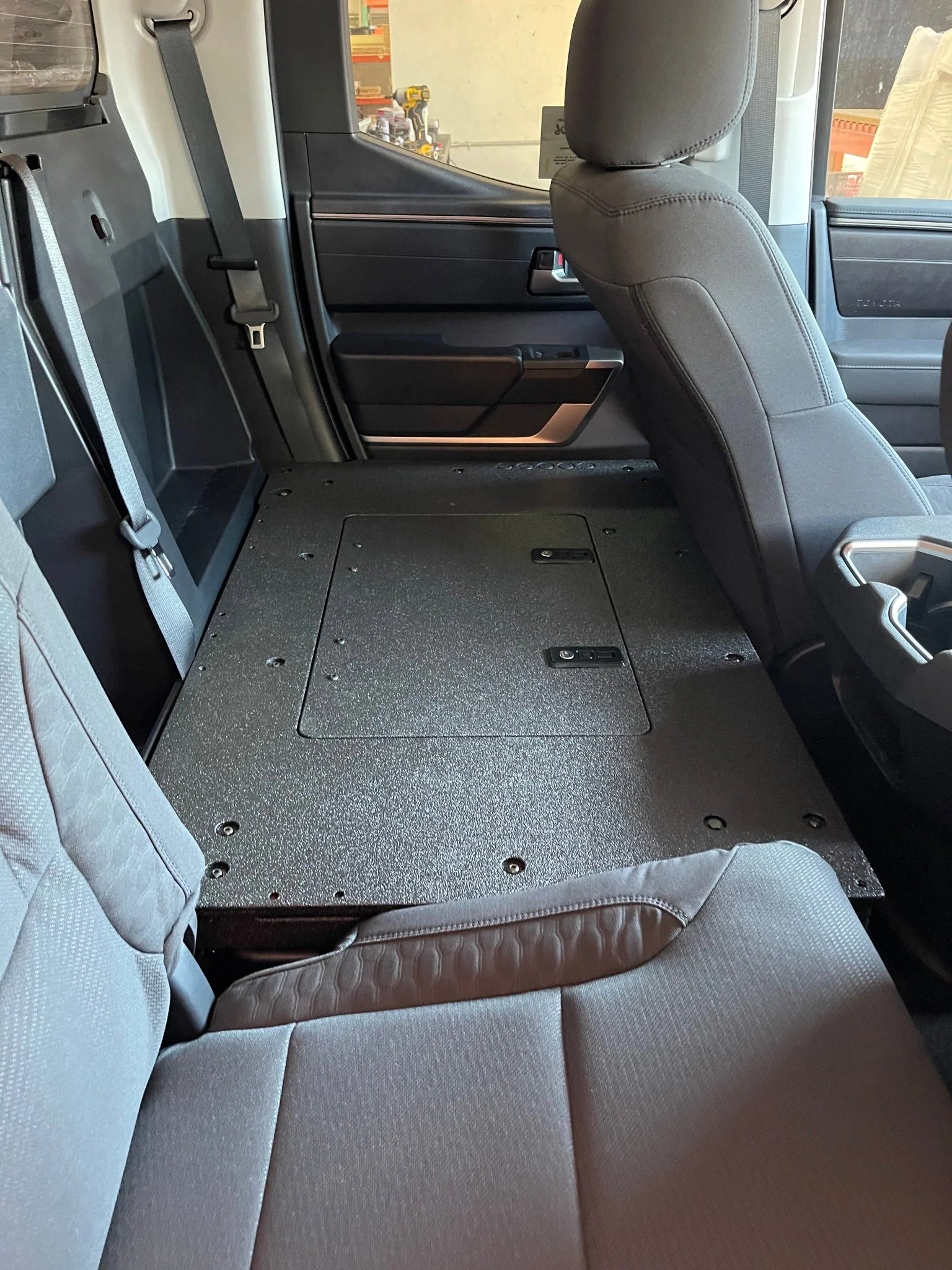 Toyota Tundra 2022-Present 3rd DoubleCab Second Row Seat Delete