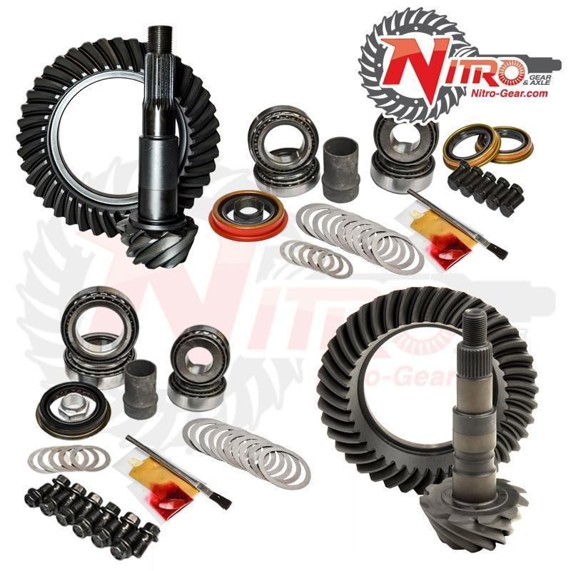 '01-10 Chevy/GM 2500/3500 Front and Rear Gear Package Kit Drivetrain Nitro Gear and Axle parts