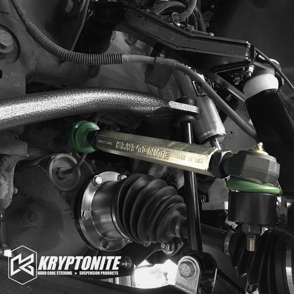 '01-10 Chevy/GMC 2500/3500HD Death Grip Tie Rod Kit Suspension Kryptonite close-up