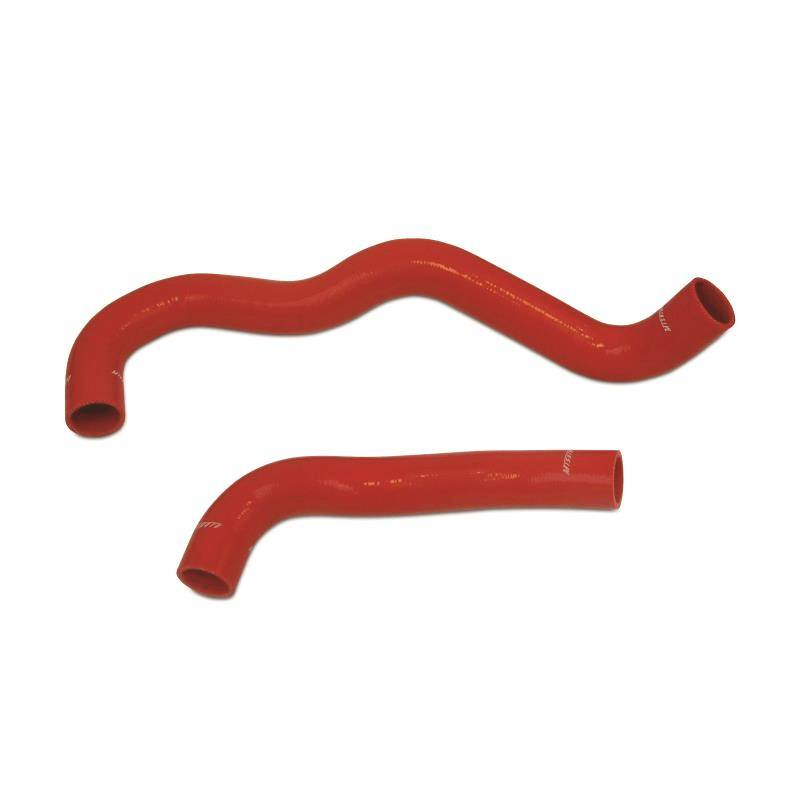 03-04 Ford 6.0L Powerstroke Silicone Coolant Hose Kit Performance Products Mishimoto Red display