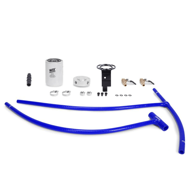 03-07 Ford 6.0L Powerstroke Coolant Filter Kit Performance Products Mishimoto Blue parts