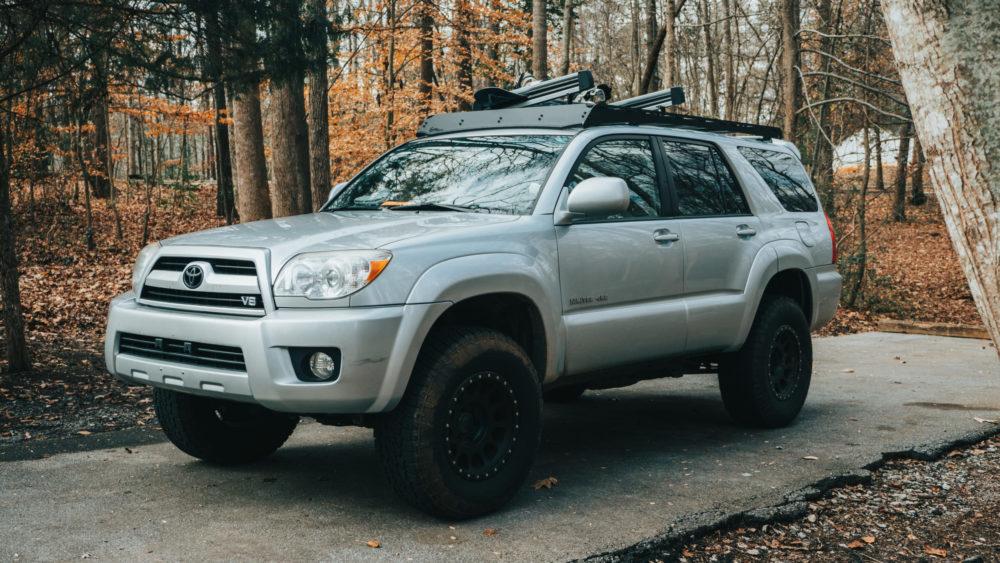 '03-09 Toyota 4Runner Roof Rack Prinsu Designs display