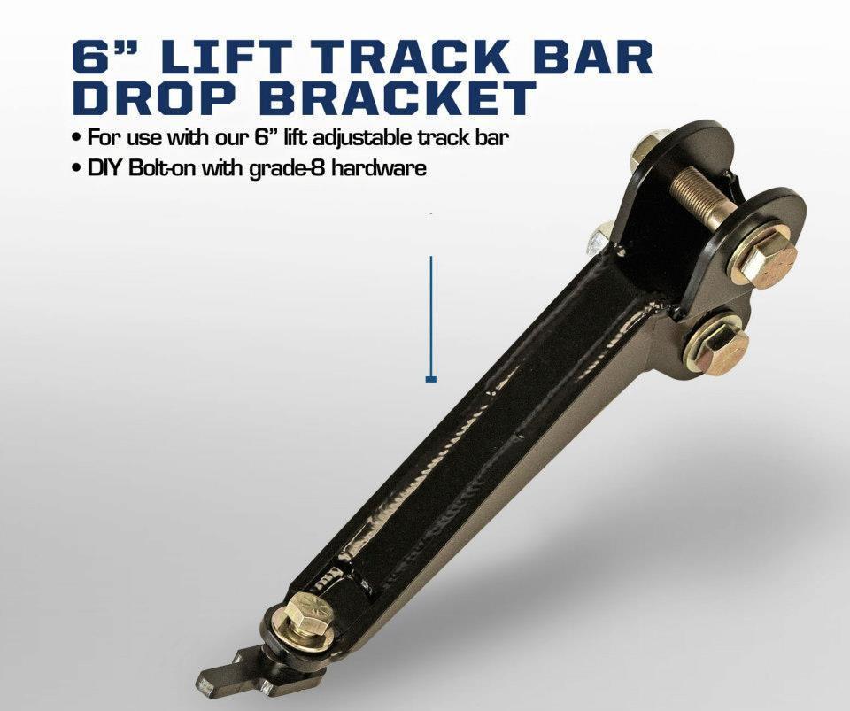 '03-13 Ram 2500/3500 Trackbar Drop Bracket-6" Lift Suspension Carli Suspension  description