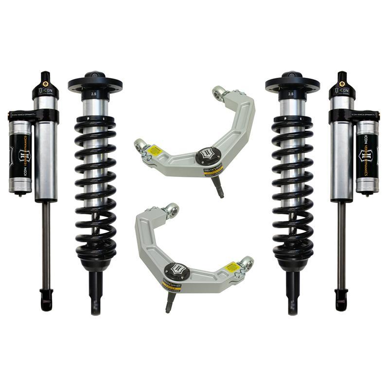 04-08 Ford F150 Suspension System-Stage 3 Suspension Icon Vehicle Dynamics 2WD (0-2.63" Lift) Billet Delta Joint UCA 