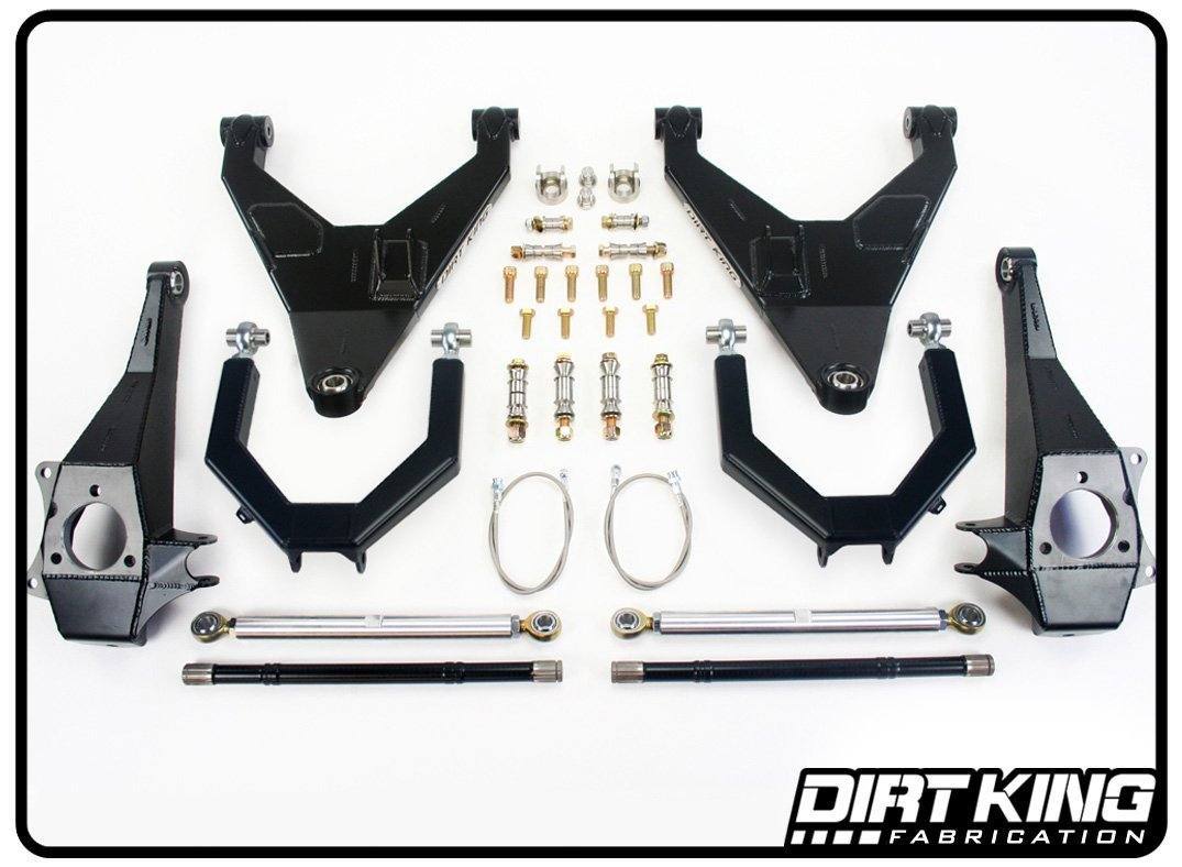 '04-23 Nissan Titan 4WD Long Travel Race Kit Suspension Dirt King Fabrication parts