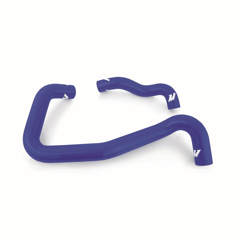 05-07 Ford 6.0L Powerstroke Mono Beam Chassis Silicone Coolant Hose Kit Performance Products Mishimoto Blue display
