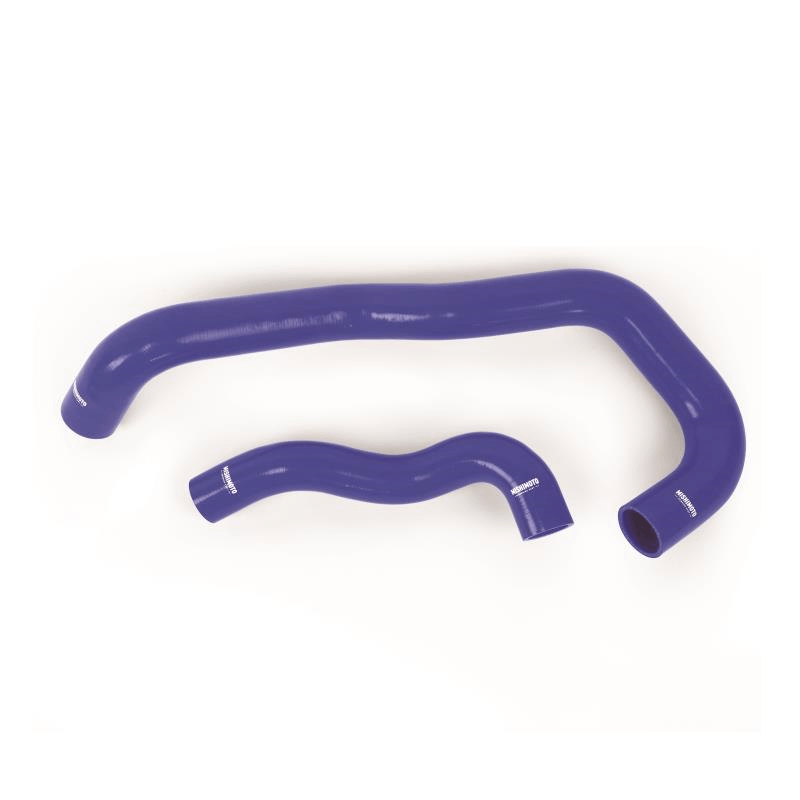 05-07 Ford 6.0L Powerstroke Twin I-Beam Chassis Silicone Coolant Hose Performance Products Mishimoto Blue display