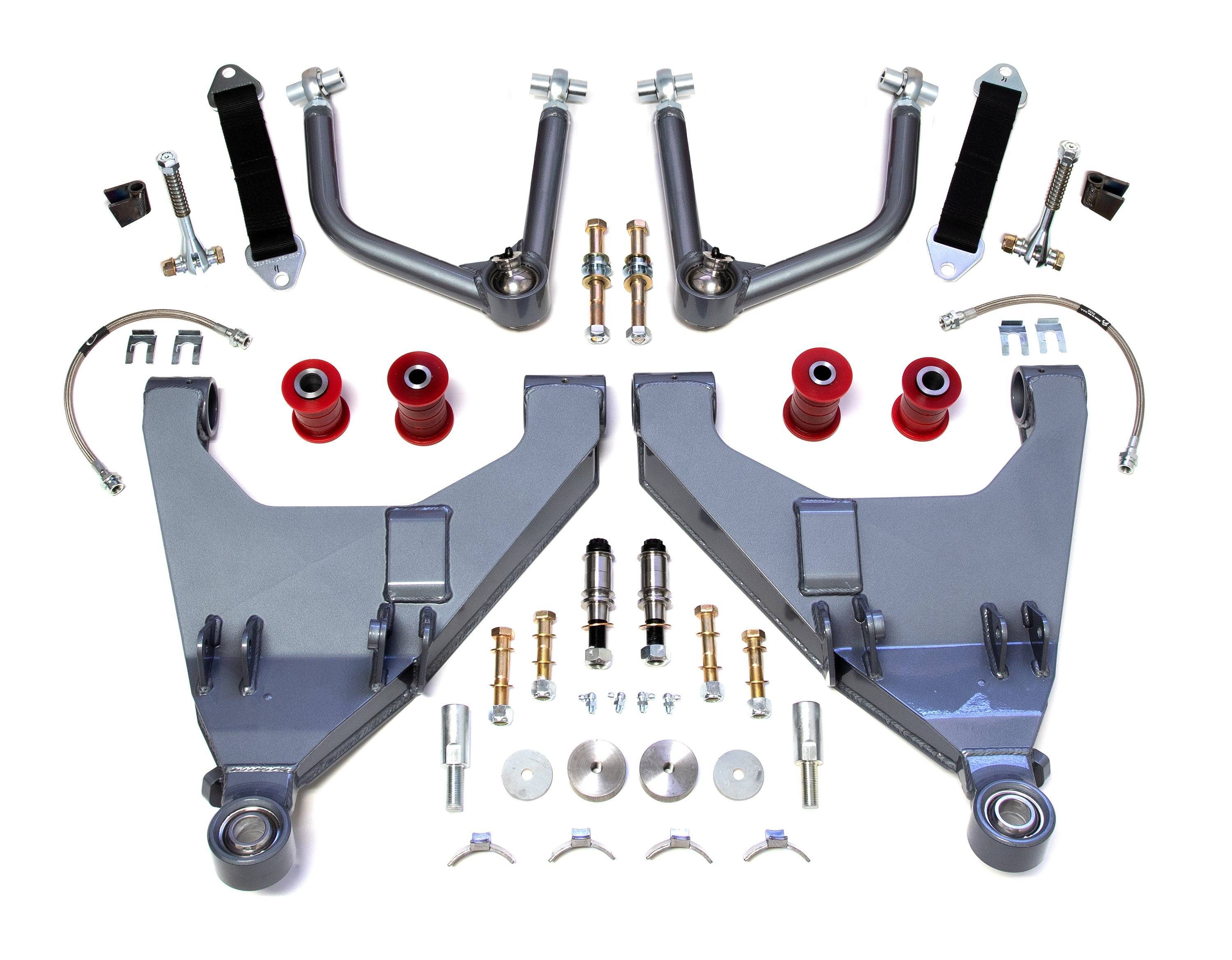 ’05-15 Tacoma Prerunner/4WD 2" Expedition Series Long Travel Kit Suspension Total Chaos Fabrication Heims 